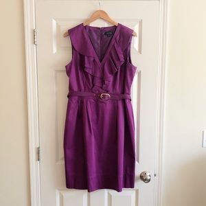 Tahari dress in magenta